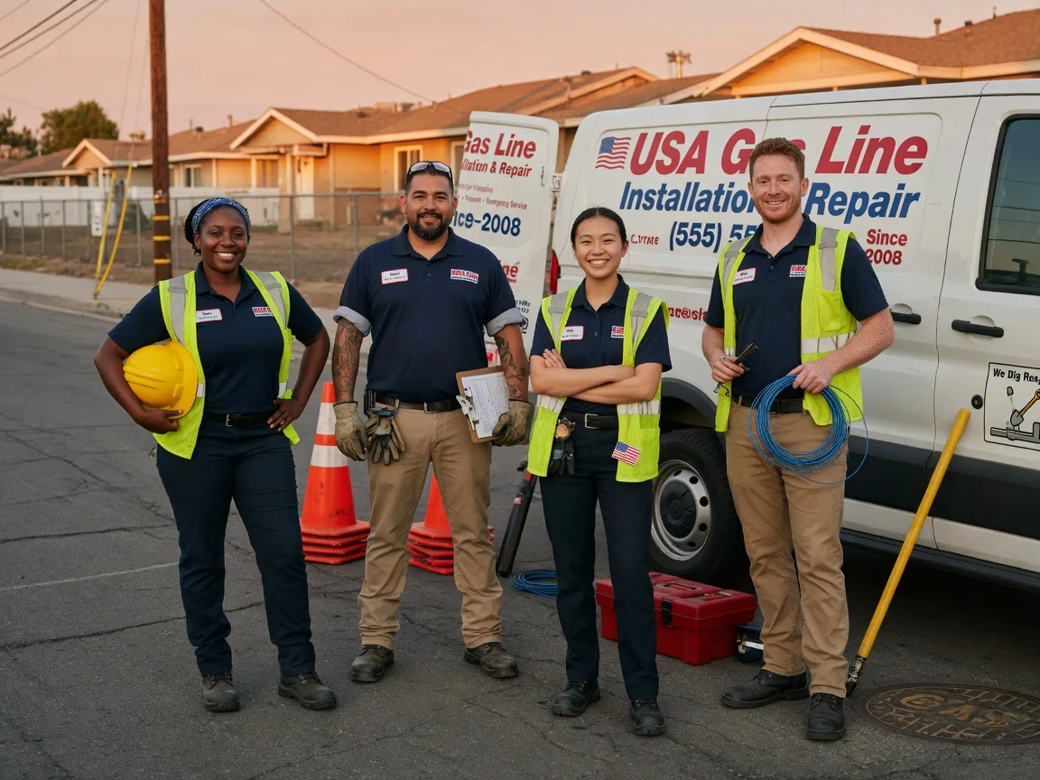 Gas Line Installation company in Avon, OH
